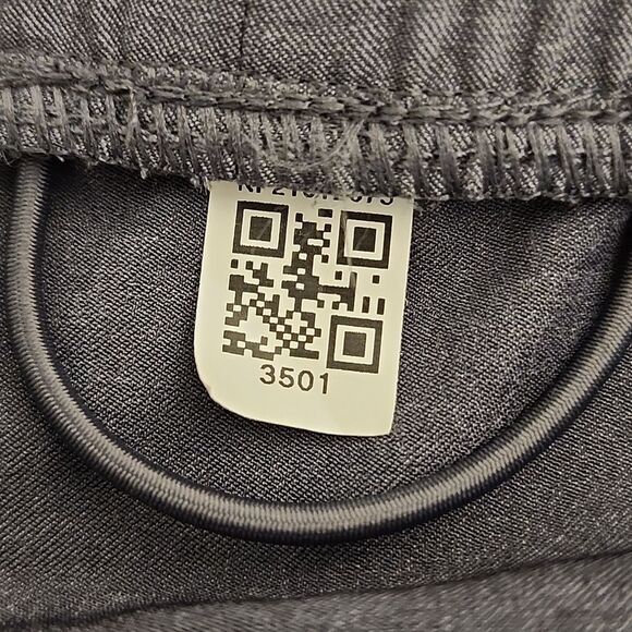 ALL IN MOTION Men's Zippered Side Pockets Gray Elastic Waist Shorts Activewea XL - Picture 4 of 9